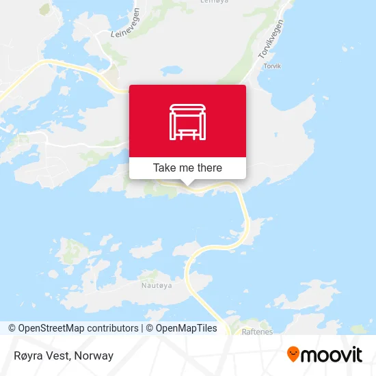 Røyra Vest map
