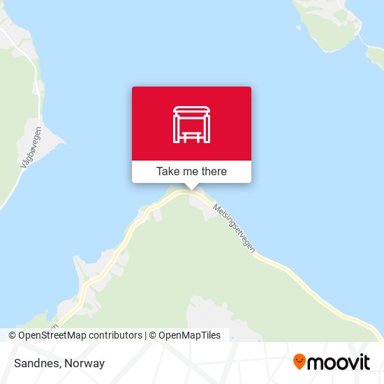 Sandnes map