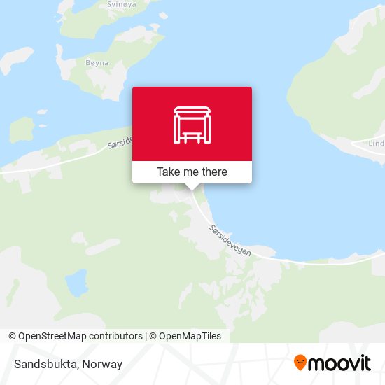 Sandsbukta map