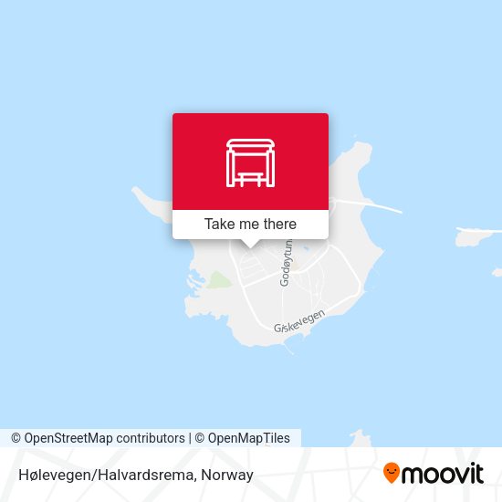 Hølevegen/Halvardsrema map