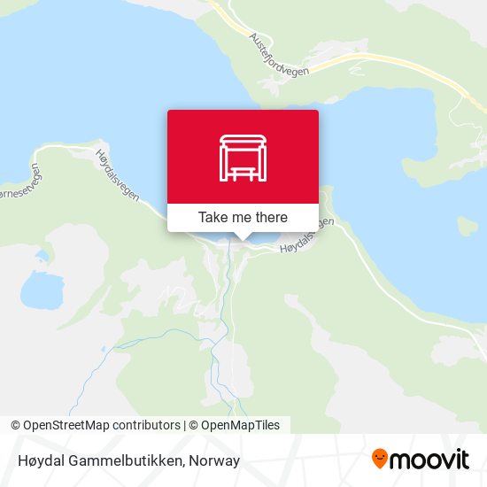 Høydal Gammelbutikken map