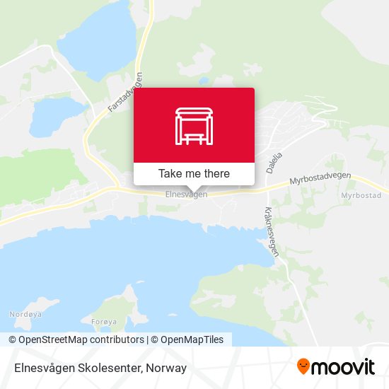 Elnesvågen Skolesenter map