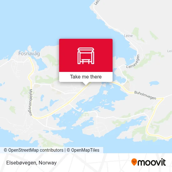 Elsebøvegen map