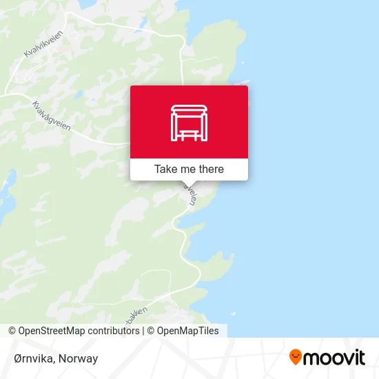 Ørnvika map