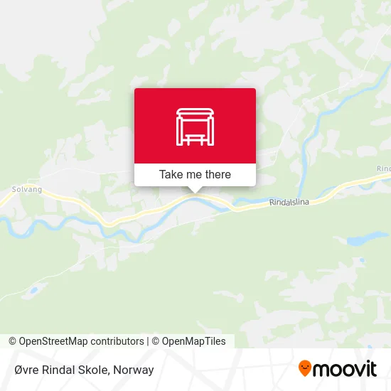 Øvre Rindal Skole map