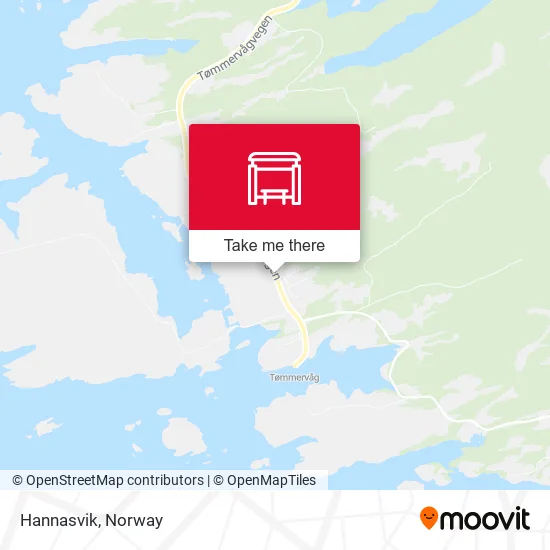 Hannasvik map