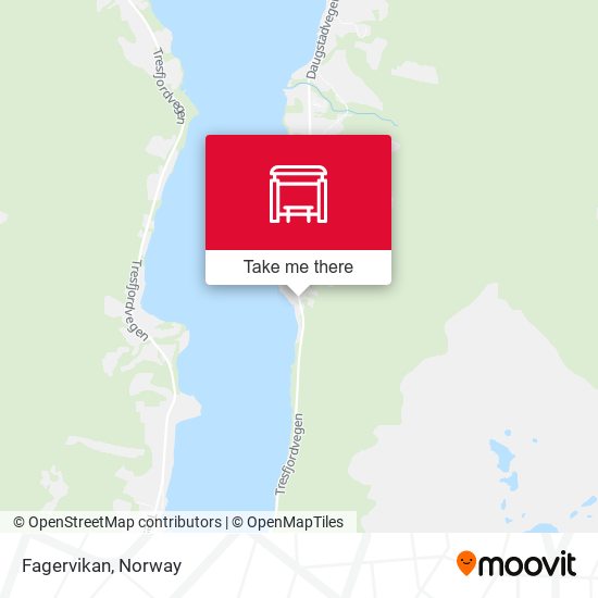 Fagervikan map