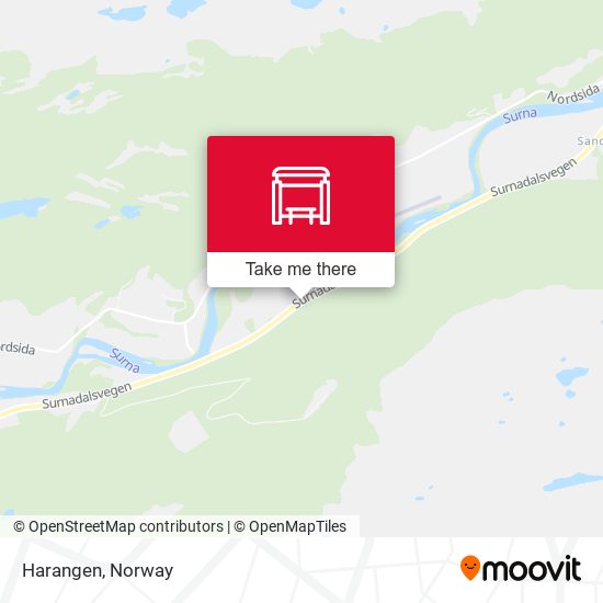 Harangen map