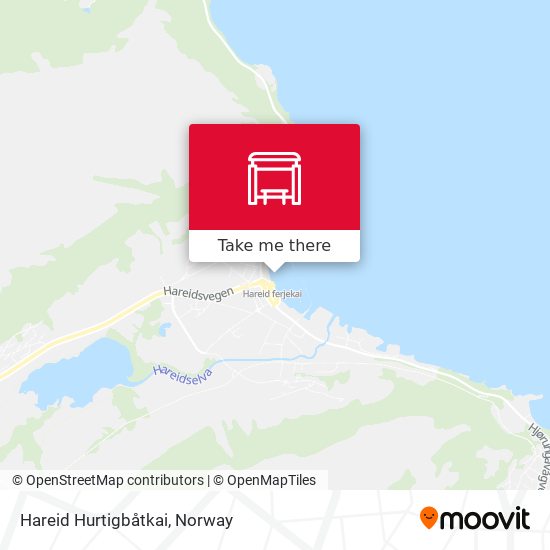 Hareid Hurtigbåtkai map