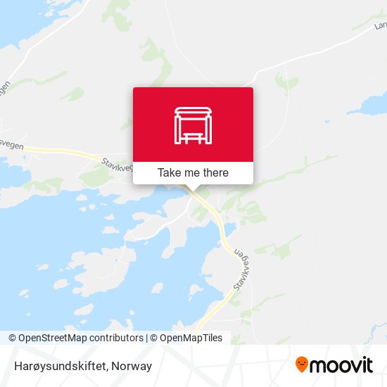 Harøysundskiftet map