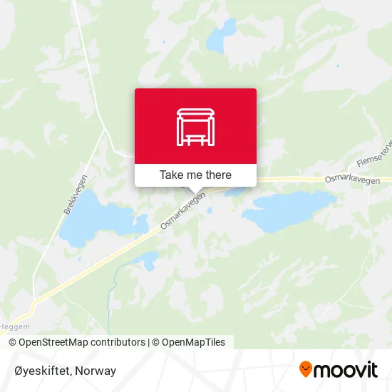 Øyeskiftet map