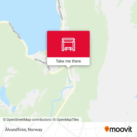 Ålvundfoss map