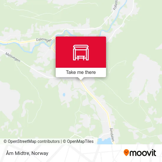 Åm Midtre map