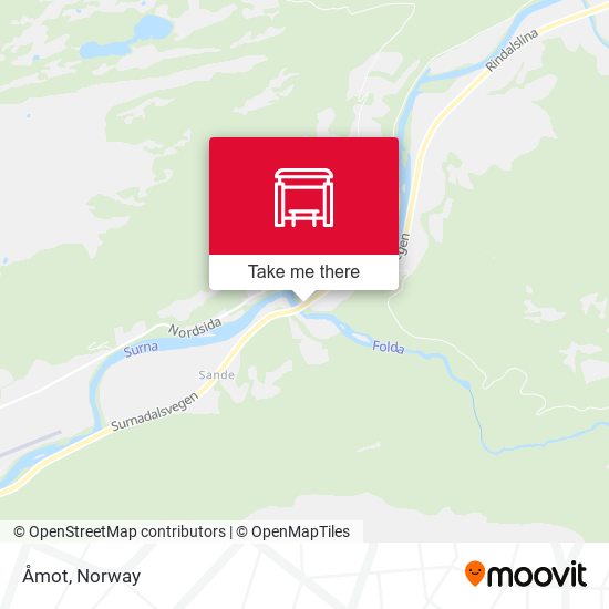 Åmot map