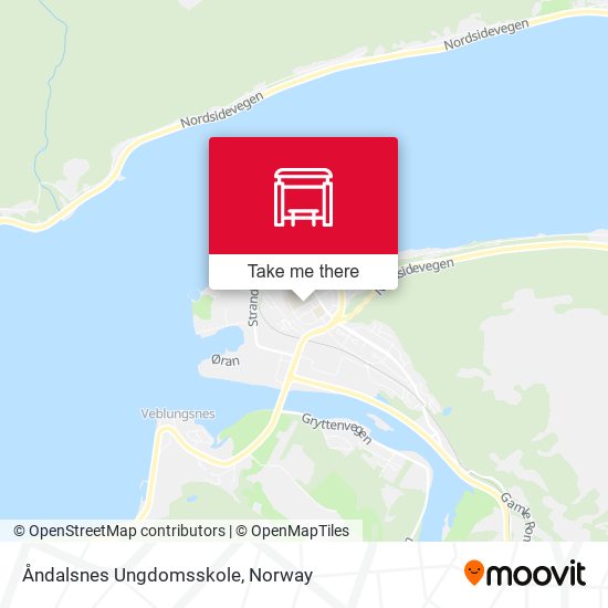 Åndalsnes Ungdomsskole map