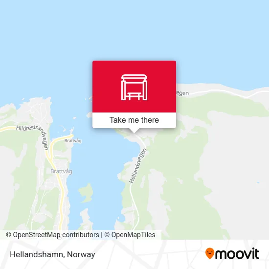 Hellandshamn map