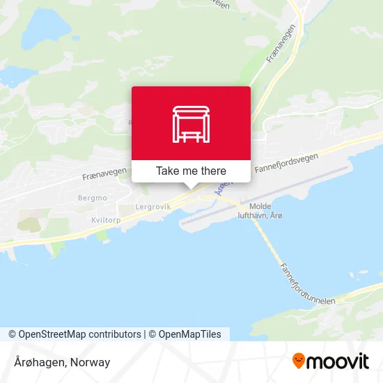 Årøhagen map
