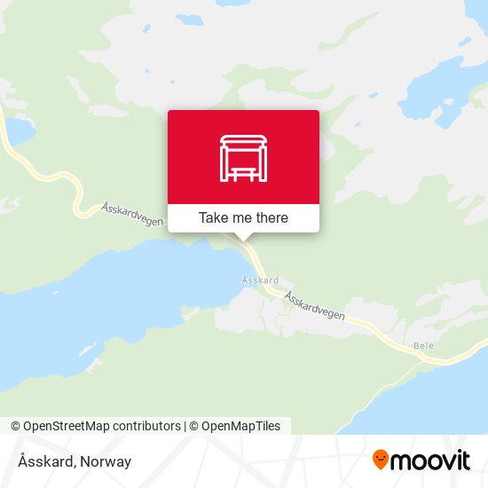 Åsskard map