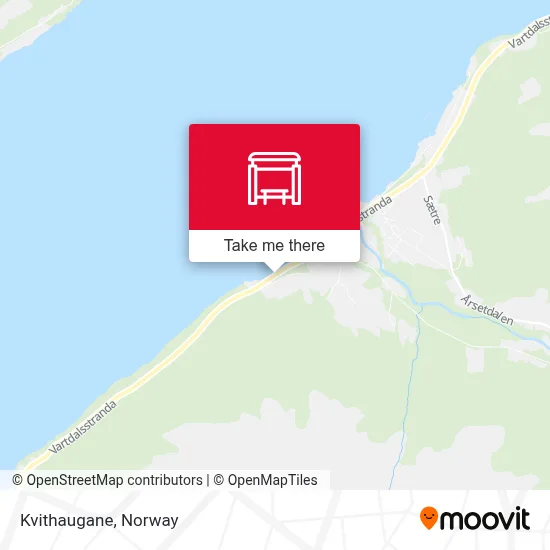 Kvithaugane map