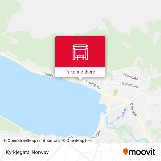 Kyrkjegata map