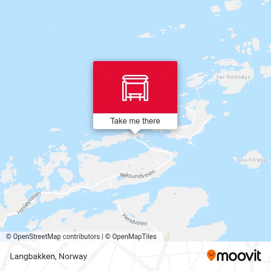 Langbakken map