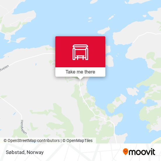 Søbstad map