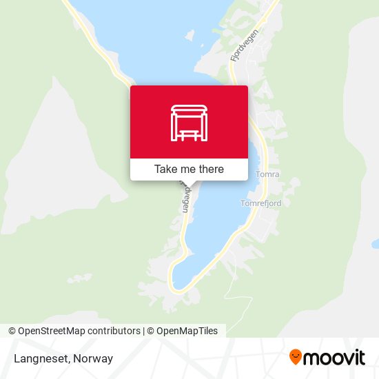 Langneset map