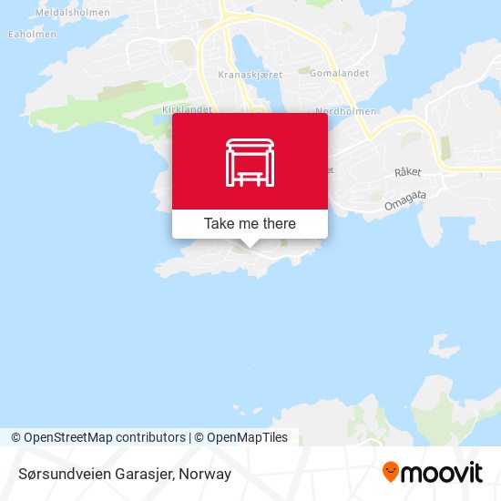 Sørsundveien Garasjer map