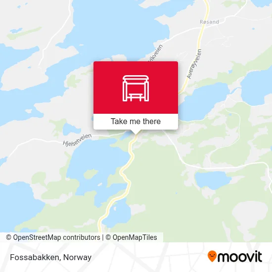 Fossabakken map