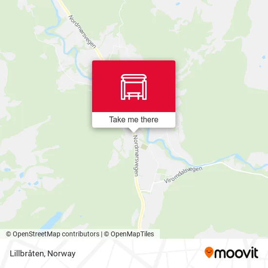 Lillbråten map