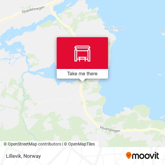 Lillevik map