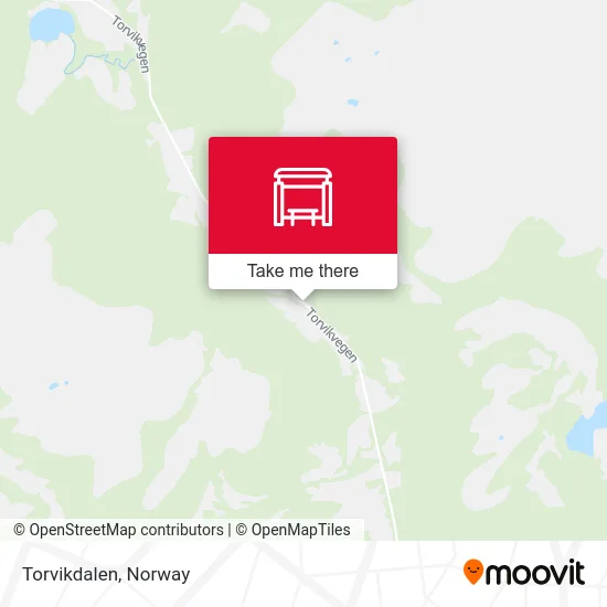 Torvikdalen map