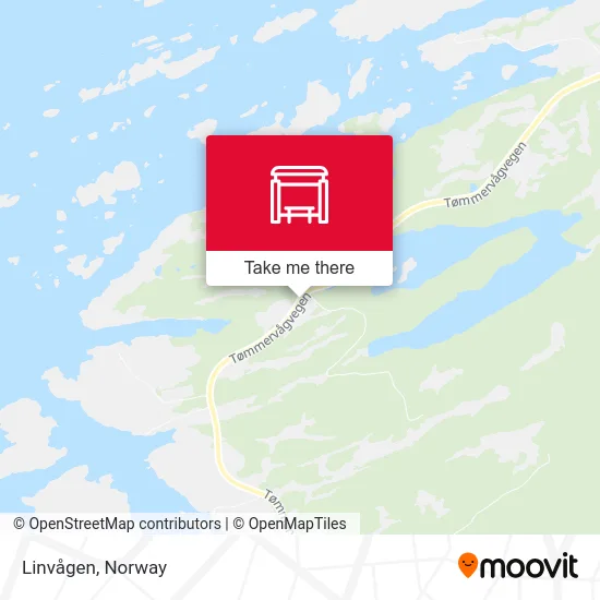 Linvågen map