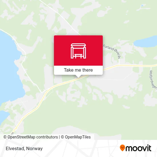 Elvestad map