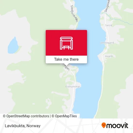 Løvikbukta map