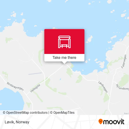 Løvik map