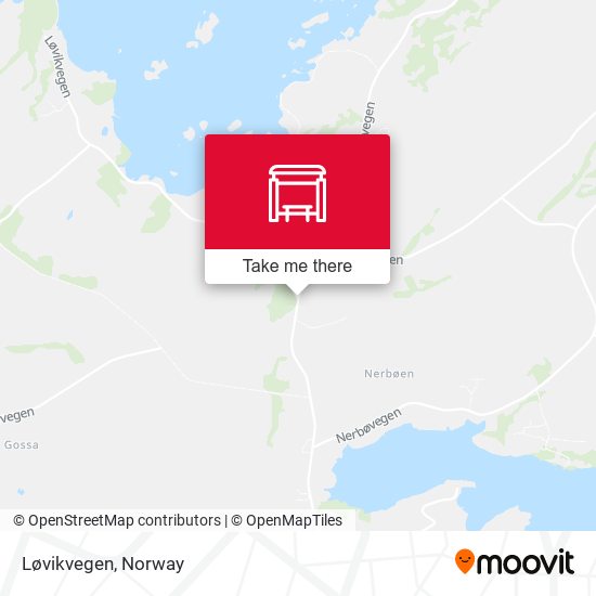 Løvikvegen map