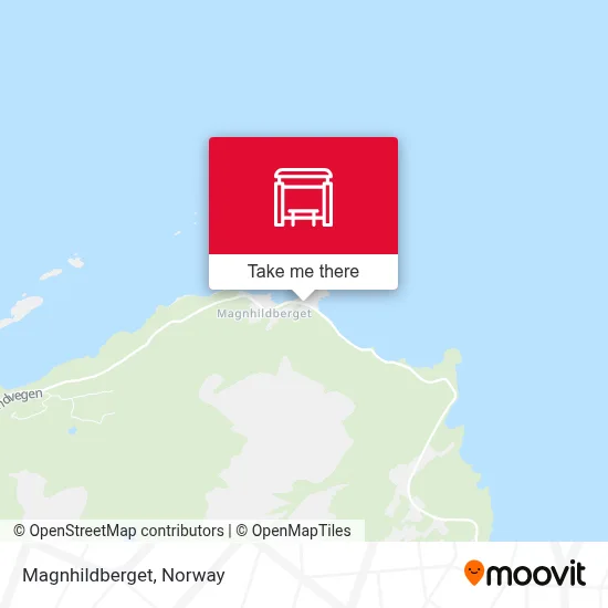 Magnhildberget map