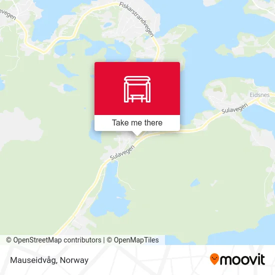 Mauseidvåg map