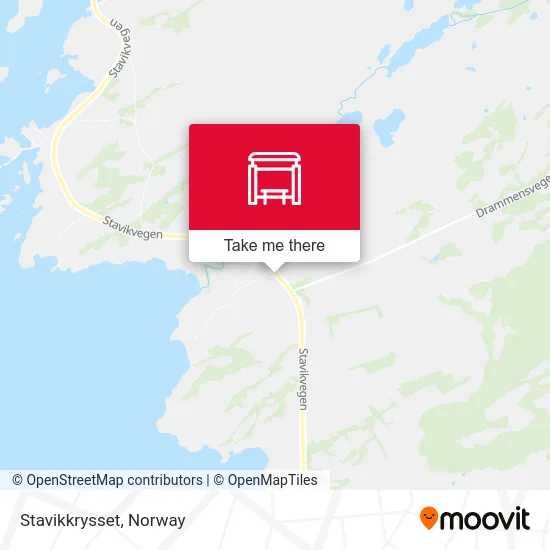 Stavikkrysset map
