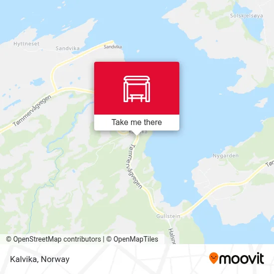 Kalvika map