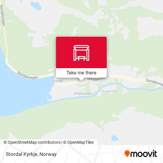 Stordal Kyrkje map