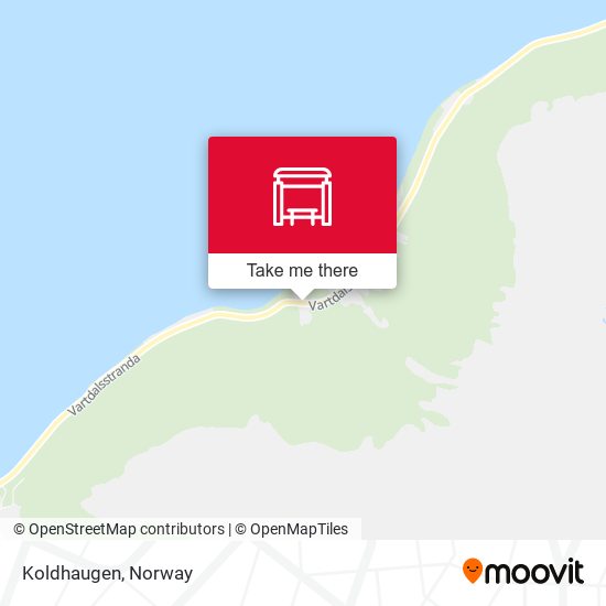 Koldhaugen map