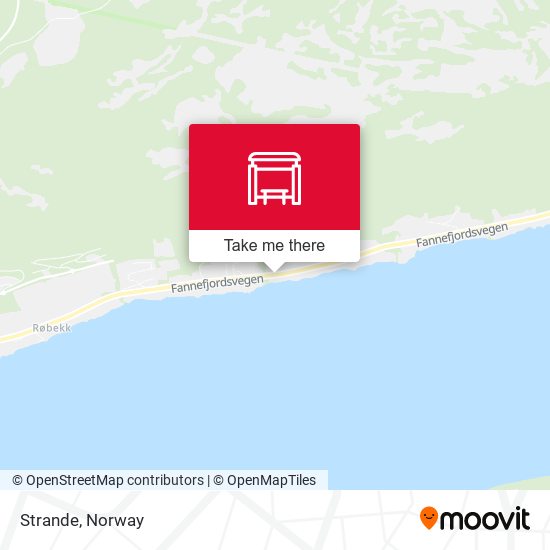 Strande map