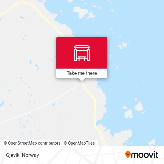 Gjevik map