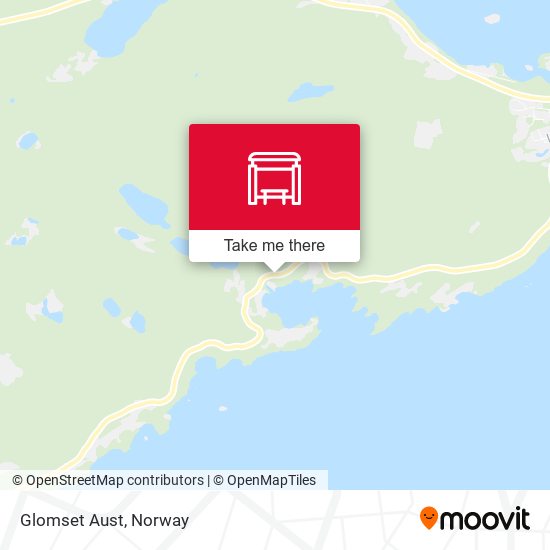 Glomset Aust map