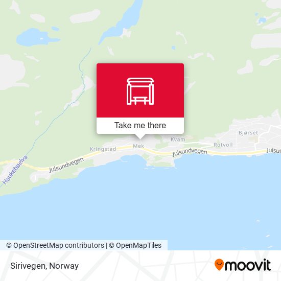 Sirivegen map