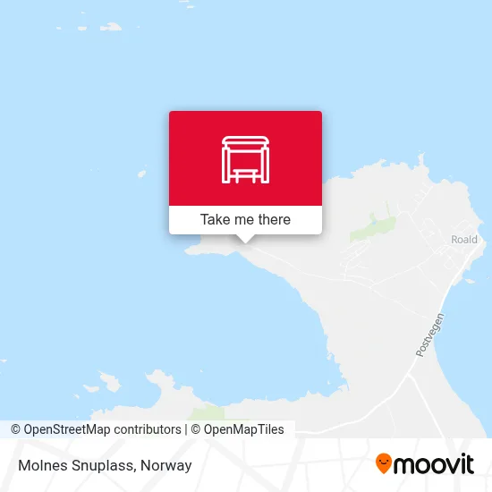 Molnes Snuplass map