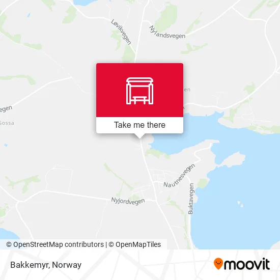 Bakkemyr map