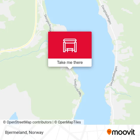 Bjermeland map